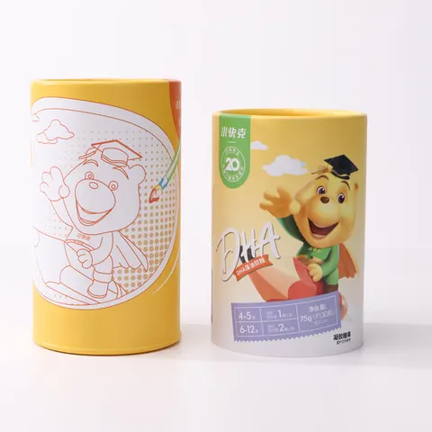 Illustrated Chocolate Packaging Tubes view 5