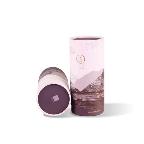 Tall Coffee & Tea Paper Tube Container view 3