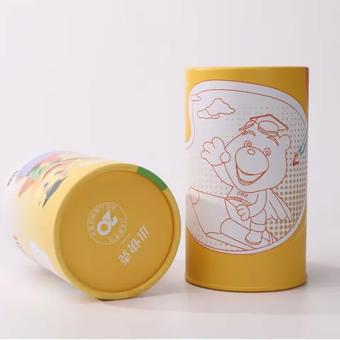 Illustrated Chocolate Packaging Tubes view 3
