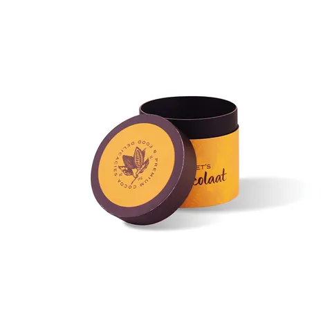 Chocolate Display Tube with Printed Outer Wrap view 3