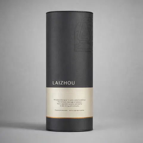 Tall Whisky Presentation Paper Tube view 3