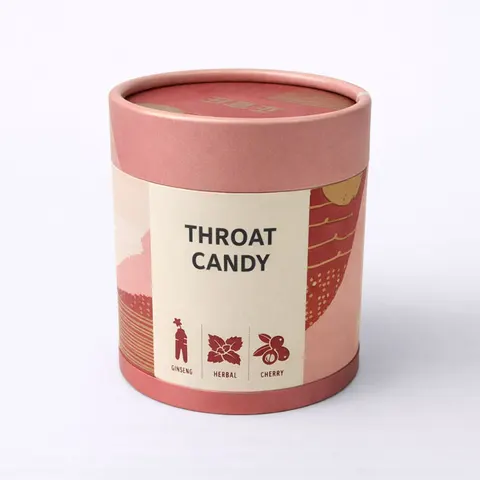 Round Gift Tube for Individually Wrapped Candy view 3