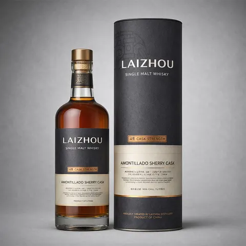 Tall Whisky Presentation Paper Tube view 2