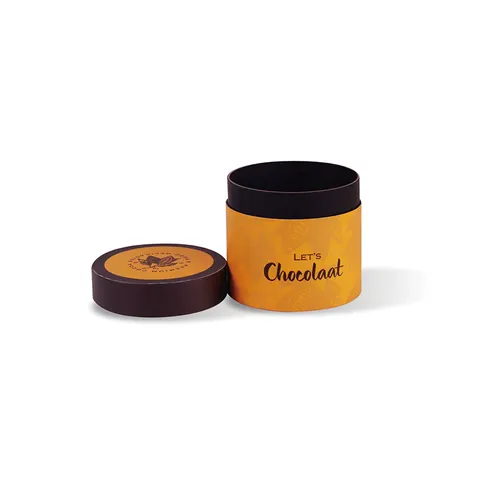 Chocolate Display Tube with Printed Outer Wrap view 2