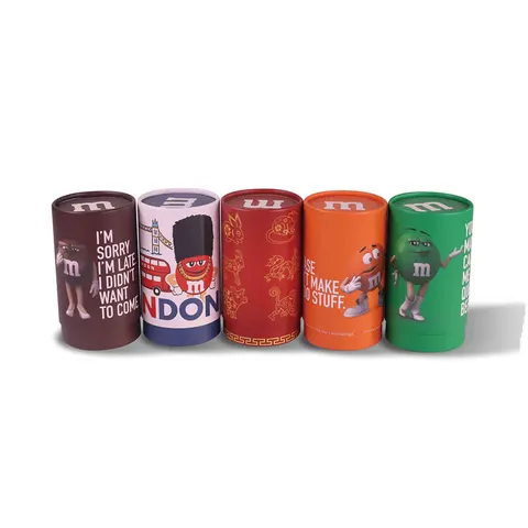 Compact Chocolate Paper Tube Packaging view 3