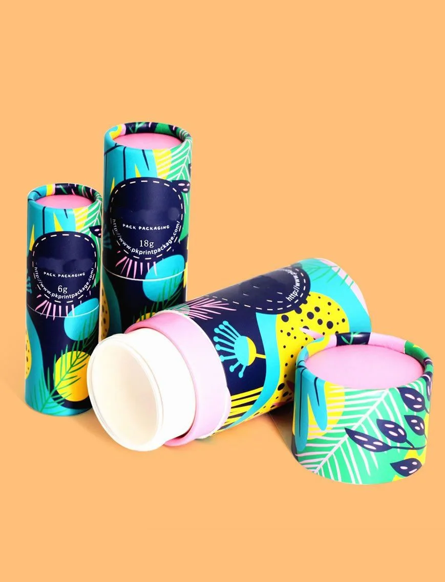 Push-up paper tube packaging structure